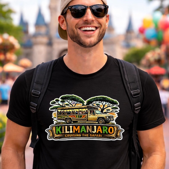 Kilimanjaro Safari Rides Shirt, Theme Park Inspired Shirt