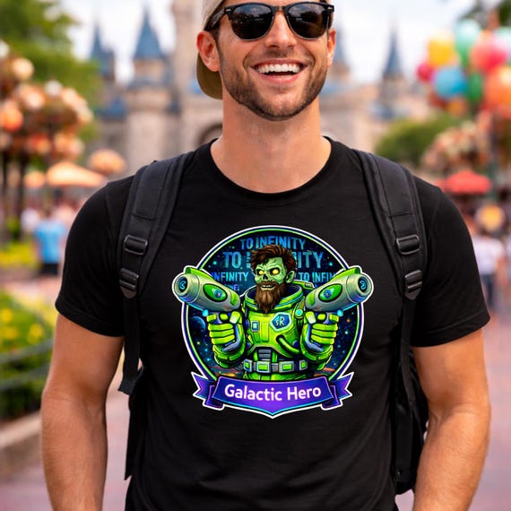 Galactic Hero Theme Park Shirt, Space Ranger Shirt, Funny Theme Park Shirt