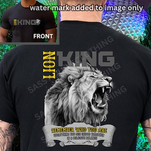 Lion King Shirt, Animal Kingdom Shirt, Cool Dad Shirt, Theme park Shirt, Double-sided shirt, Cool Dad Shirt, fun Dad Shirt