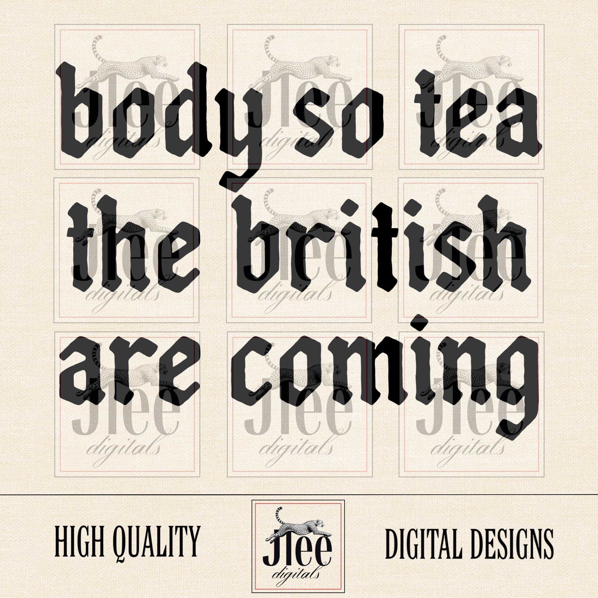 Random Person Tea Body Body so Tea PNG: Funny Gothic Edgy Design (digital Download) - Etsy