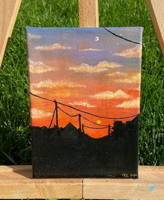 How About Orange: Mini canvases