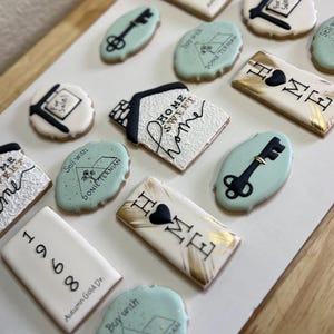 Housewarming / Open House Sugar cookies