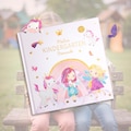 EULENTALER® Freundebuch Kindergarten Einhorn I von erfahrenen Erzieherinnen gestaltet I Handgemalte Einhörner & Prinzessinen I Geschenk Kita product logo