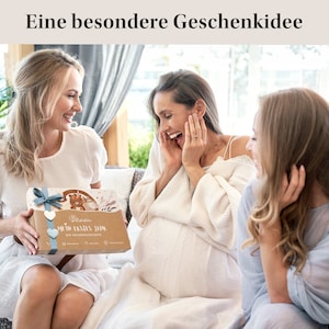 EULENTALER® Erinnerungsbox Mein erstes Lebensjahr I Von Pädagogen gestaltet I 3er Set : Babytagebuch, Meilensteinkarten Baby & Abdruckset Bild 6