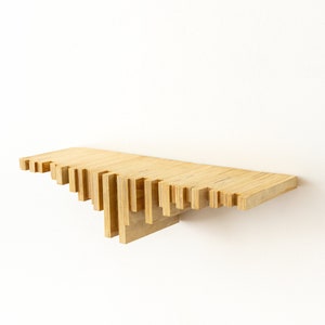 Contemporary Wood Shelf