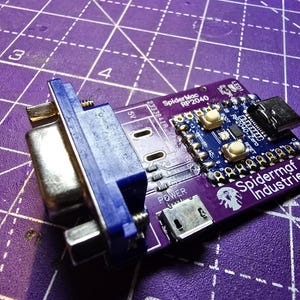 SpiderMacPico limited edition Circuit Board for RP2040 Mac128  emulation experiments