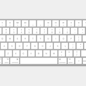 DIGITAL DOWNLOAD - Apple Keyboard Mockup Kit