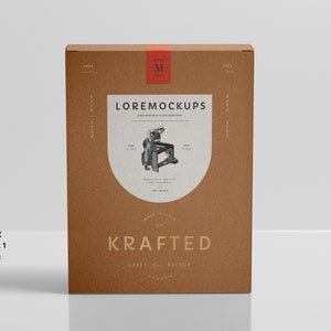 Kit modello scatola Kraft VOL. 1