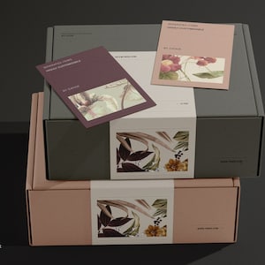 Mockup-simkaart verzenddoos. VOL. 3