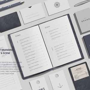 Restaurant Branding Mockup Kit