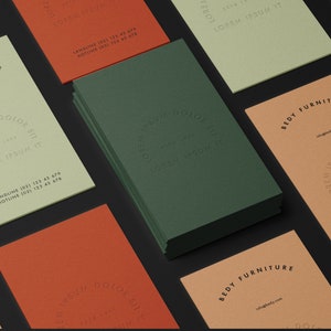 Visitenkarten Mockups TEIL 4
