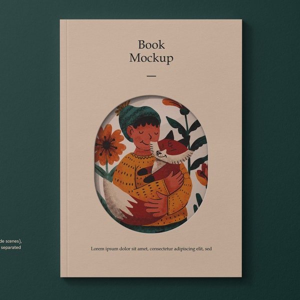 Hard Cover Book Mockup Kit VOL 1