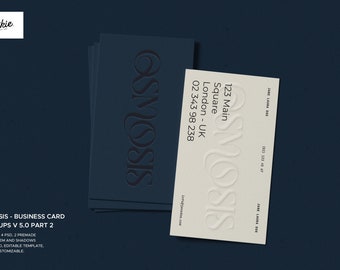 OSMOSIS - Business Card Mockups V 5.0 PART 2