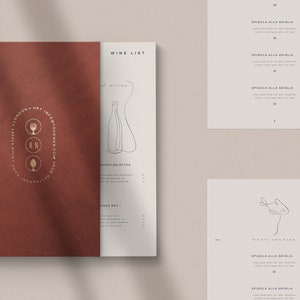 Restaurant Menü Mockup