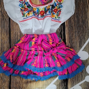 Outfit mexicano para niñas best sale