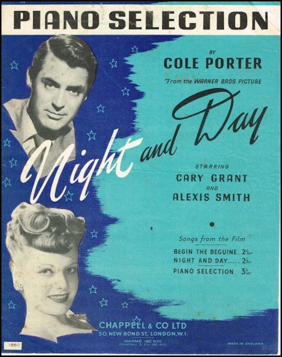Night and Day piano Selection 1946 Vintage Sheet Music - Etsy