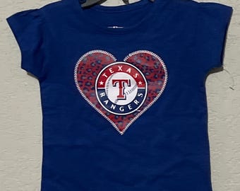 NWOT Girls Texas Rangers T shirt 2 2T