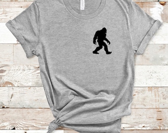 Bigfoot Sasquatch T-Shirt Gift for Big foot Sasquatch Lovers
