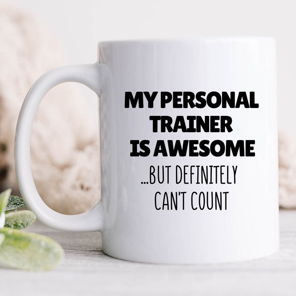 Personal Trainer Gift, Personal trainer thank you gift, Personal trainer gift mug, Personal trainer Birthday gift, Best Personal trainer