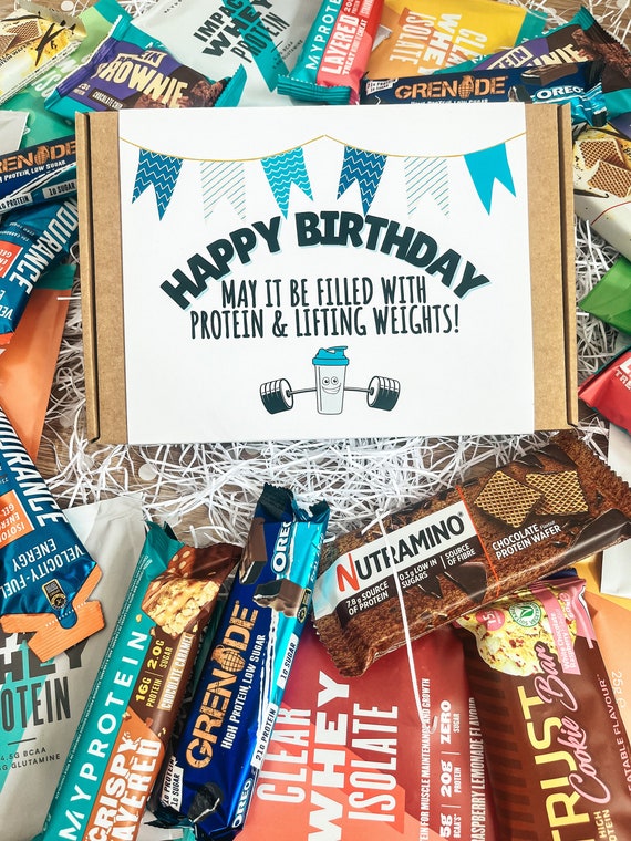 Box of Protein Birthday Gift Box