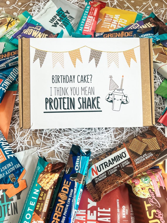 Box of Protein Birthday Gift Box