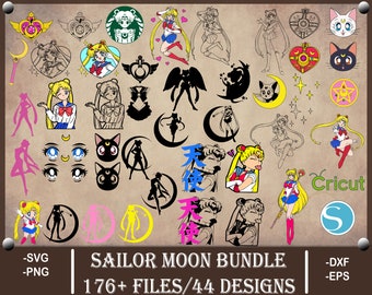 sailor moon stickers etsy