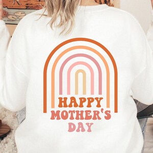 happy mothers day svg, boho rainbow svg, mother&#39;s day svg, mother day mug svg, mom life svg, mom mode svg, mom shirt svg, gift for mom svg