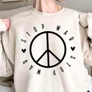 stop war svg, elija peace svg, peace sign svg, peace support svg, peace not war svg, retro svg, anti war svg, stand with ukraine svg, png