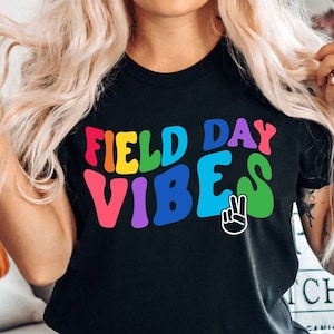 field day vibes svg, field day svg, field day 2022 svg, school fun day svg, school field day svg, groovy svg, retro svg, sublimation design