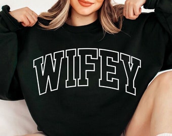 wifey svg, wifey varsity svg, bride svg, just married svg, wife life svg, wife shirt svg, retro svg, trendy svg, funny wife svg, engaged svg