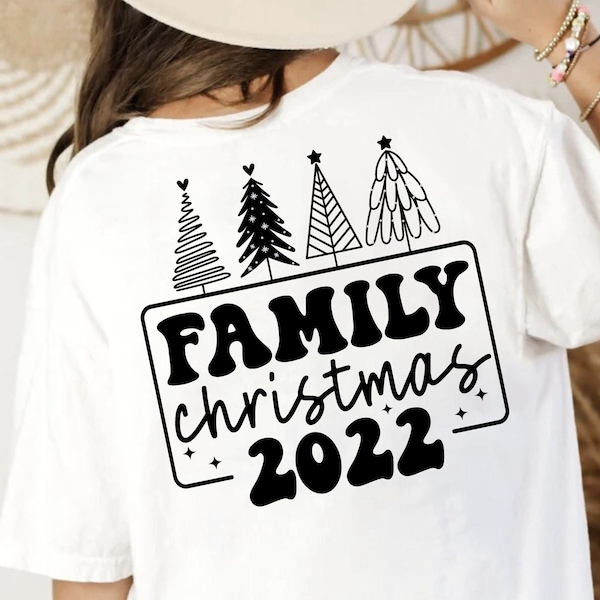 family christmas 2022 svg, family christmas svg, christmas svg, christmas squad svg, christmas tree svg, matching christmas shirt svg, retro