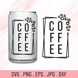 café svg, leopardo café svg, leopardo marco svg, café svg para tazas de vidrio, amante del café svg, etiqueta de café svg, adicto al café svg, png