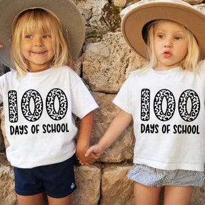 100 days of school svg, happy 100 days of school svg, back to school svg, 100th days svg, preschool svg, teacher svg, kids svg, leopard svg