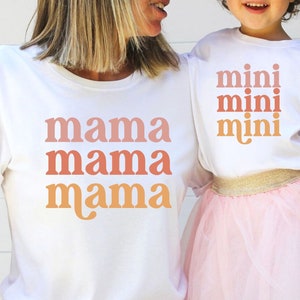 Mama and Mini Svg Mommy and Me Svg Matching Shirt Svg Mommy | Etsy