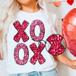 Xoxo Png, Faux Sequin Valentine Png, Xoxo Glitter Png, Valentine's Png ...