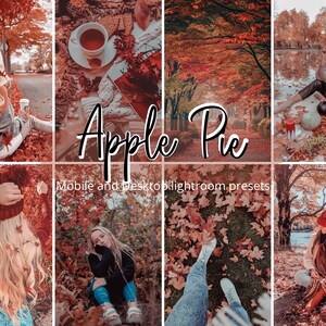 5 mobile Lightroom presets, Autumn presets,Fall presets, Warm presets, Halloween Presets,Instagram filter,Blogger presets,desktop presets