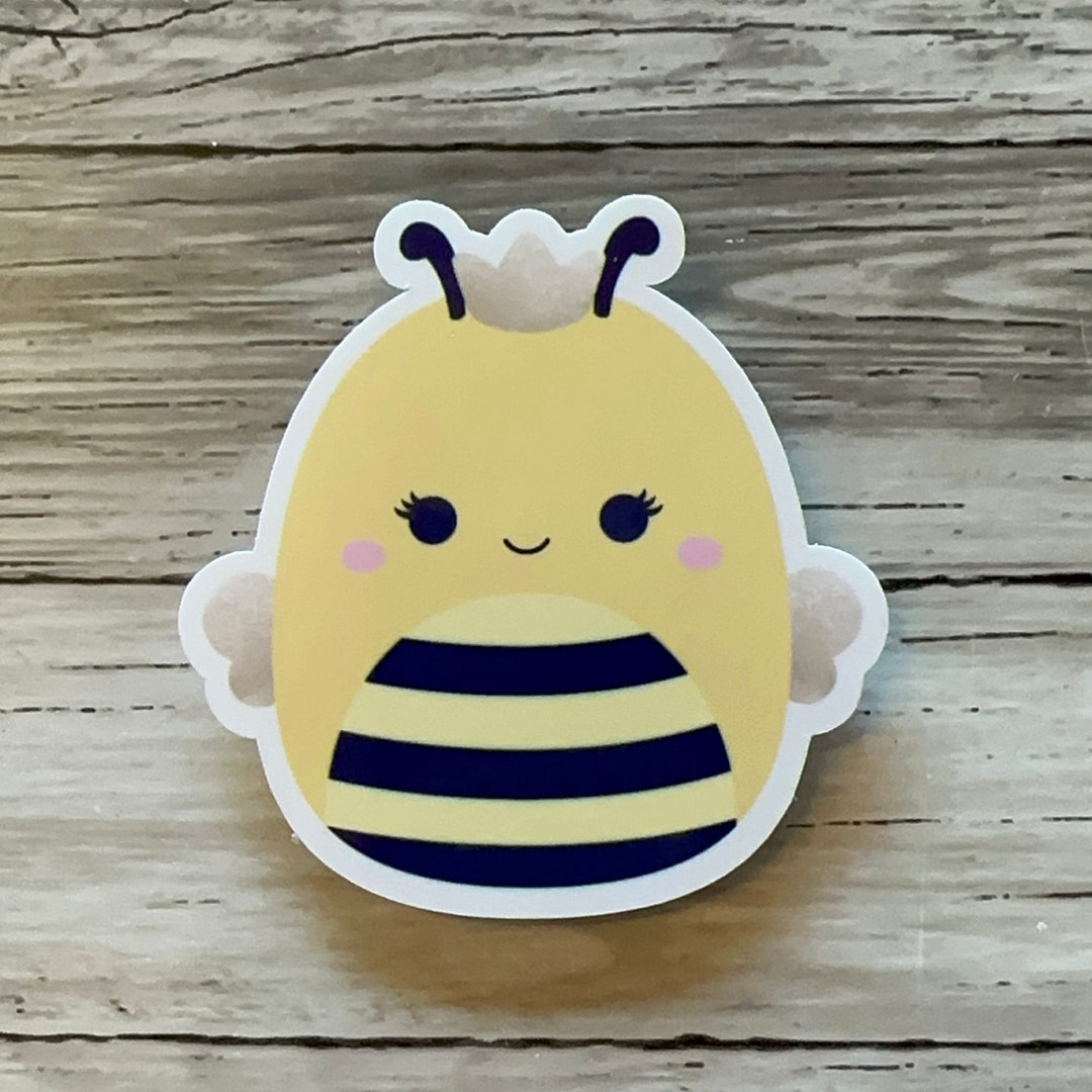 Squishmallow Sticker the Queen Bee Sunny Stuffed Animal Water