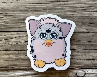 Furby Sticker | 90s sticker | Nostalgia | Journal | Scrapbook | laptop | Hydro flask | Crafting | Ipad | Water bottle | Gift for all