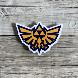 Triforce Sticker Decal - Buy 1 Get 1 Free (BOGO) - Triangle Vinyl Decal For Car, Laptop, Window
