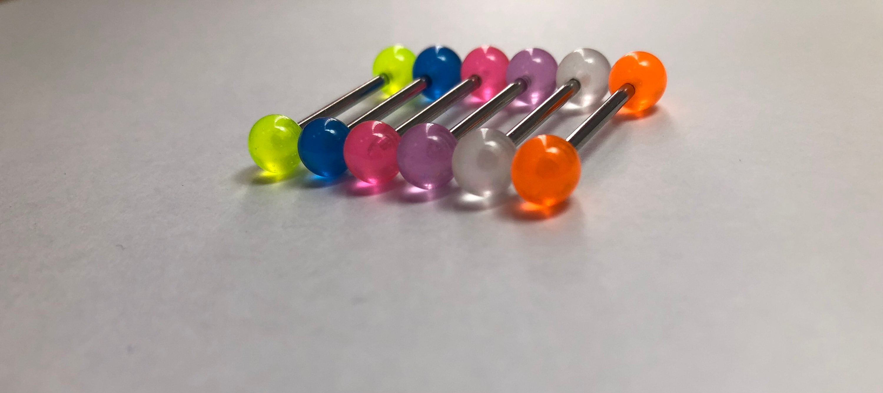 Glow in the Dark Tongue Rings - Etsy