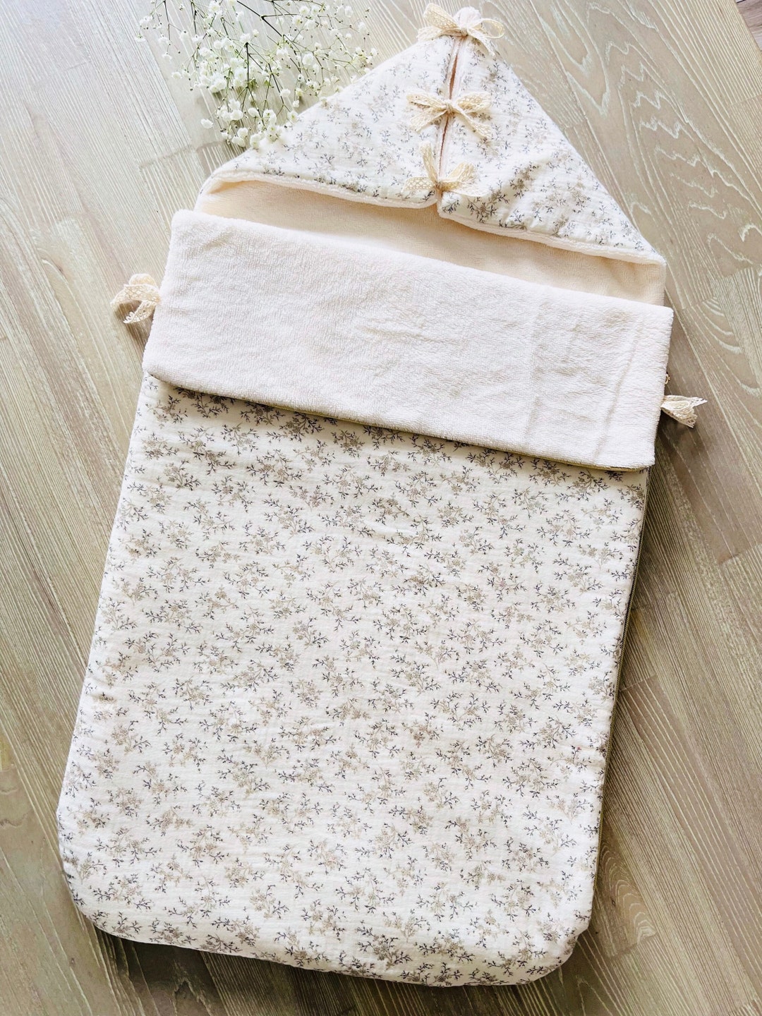 Baby Angel Nest in Double Gauze and Bamboo Sponge Comforter Etsy