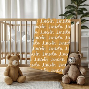 Customized Fleece Blanket, Personalized Name Baby Blanket, Soft Baby Blanket, Baby Shower Gift, Newborn Blanket, Nursery Decor