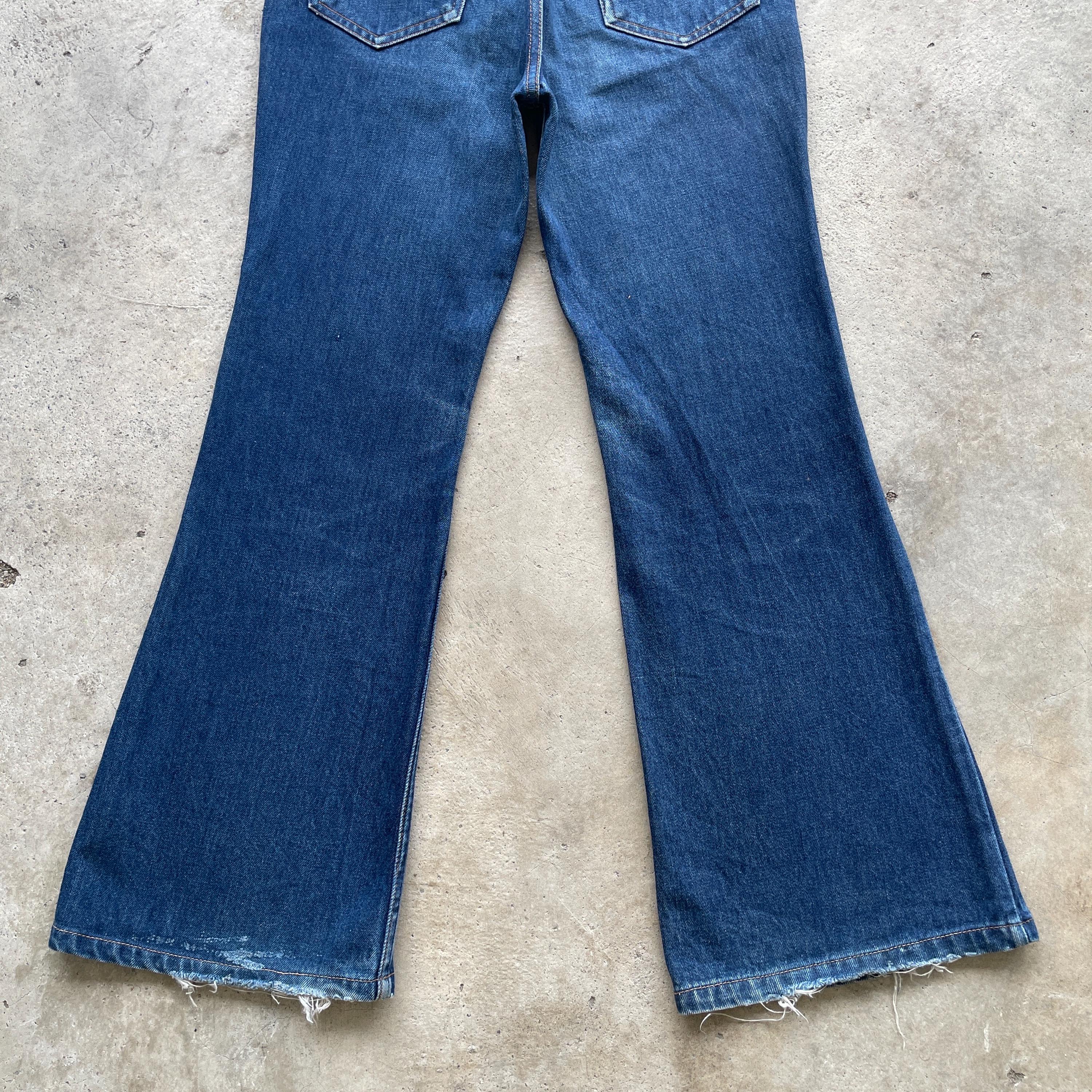 Vintage Levi's 507-0217 Bootcut Jeans Talon Zip Flared Denim Pants