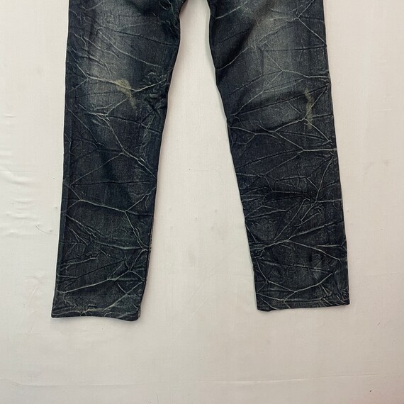 Vintage NYLAUS Double Waist Storm Pattern Pants V… - image 9