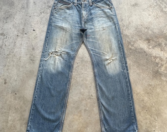 Vintage Edwin Rusty Jeans Faded Distressed Denim Pants (W33x33.5)