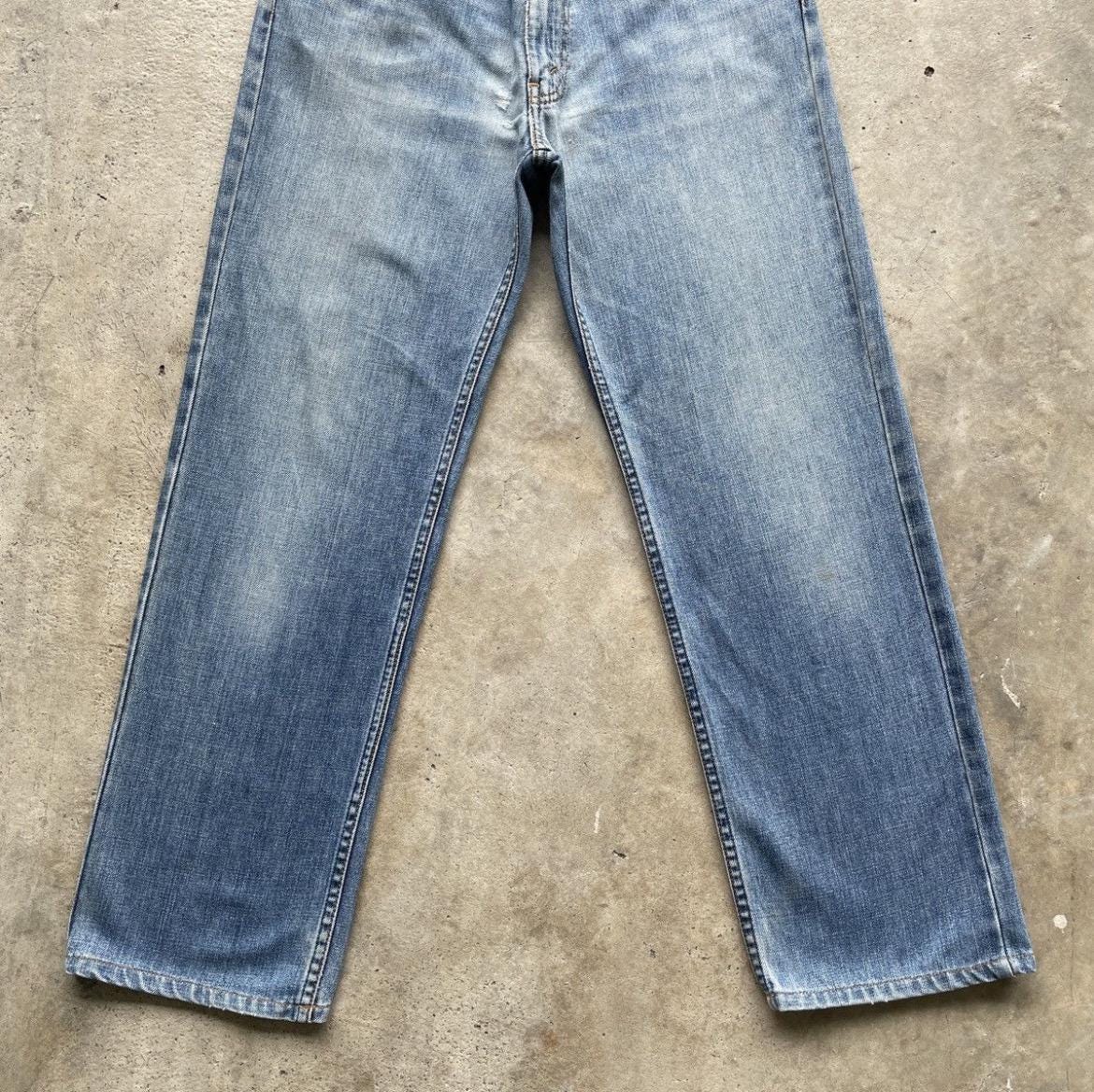 00s LEVI’S faded baggy denim pants W33 Vintage Levi's 508 Baggy Jeans Faded Denim Pants W31x29 - Etsy