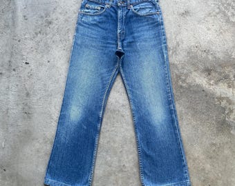 Vintage Levi’s 517-0217 Jeans Bootcut Faded Flare Denim Made in Usa Pants (W31x28)