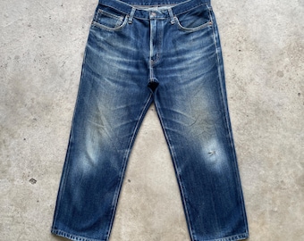 Vintage Edwin 503 Made In Japan Denim Faded Jeans Pants (W34x25)