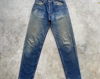 Vintage Levi’s 610-0213 Rusty Washed Jeans Ausgebleichte Denim Hose (W29x33)