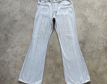 Vintage Lemiore Japan-jeans FLARE vervaagde broek BOOTCUT 28 x 30,5 inch